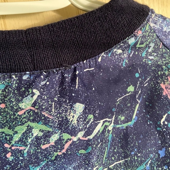 Vintage Sunderland of Scotland Womens Cosmic Windbreaker Waterproof Jacket Sz L - Picture 9 of 13